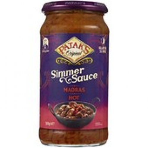 Pataks Madras Simmer Sauce 500g