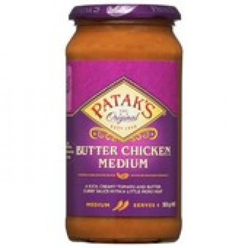 Pataks Medium Butter Chicken Simmer Sauce 500g