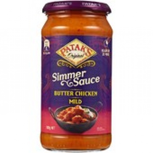 Pataks Mild Butter Chicken Simmer Sauce 500g
