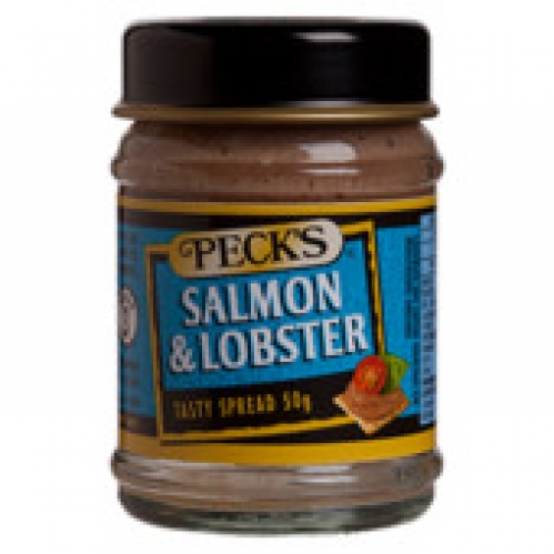 Pecks Fish Salmon & Lobster Spread Jar 50g