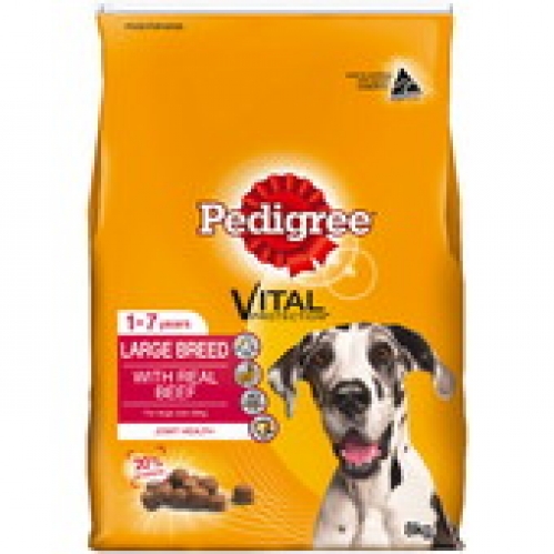 Pedigree Large Breed with Real Beef Dry Dog Food 8kg