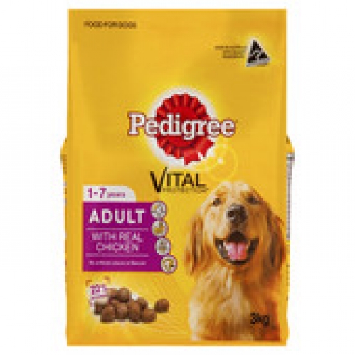 Pedigree Real Chicken Dry Dog Food 3kg