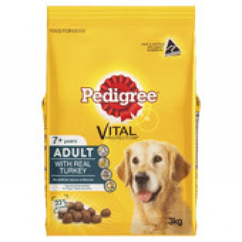 Pedigree Turkey Dry Dog Food 3kg