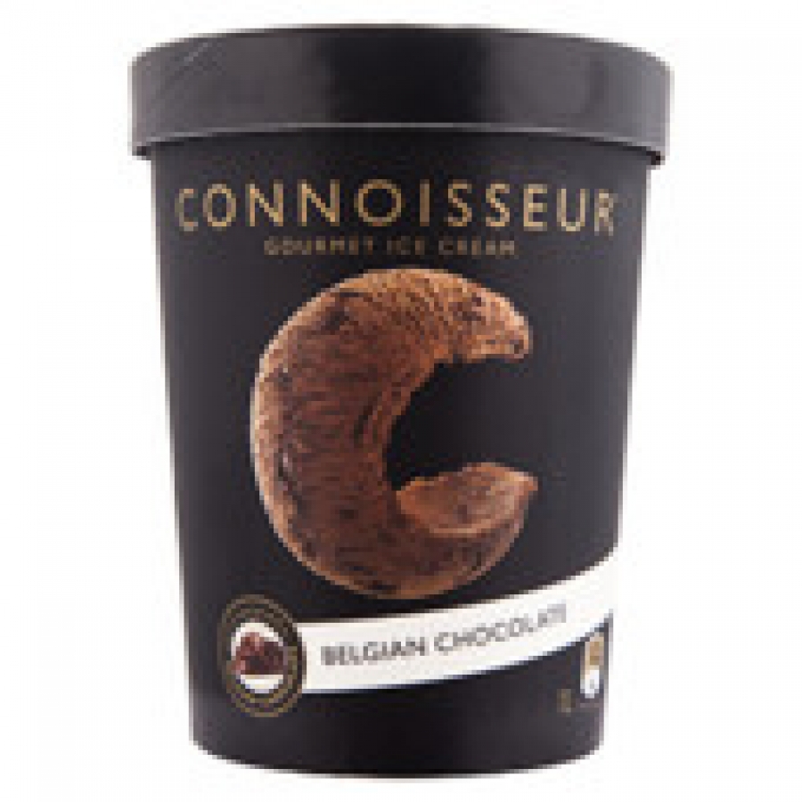 Peters Connoisseur Belgian Chocolate Ice Cream 1L
