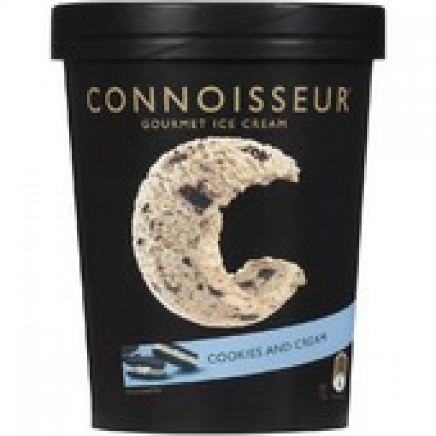 Peters Connoisseur Cookies & Cream Ice Cream 1L