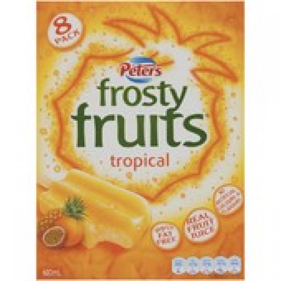 Peters Frosty Fruits Tropical 8 pack 536mL