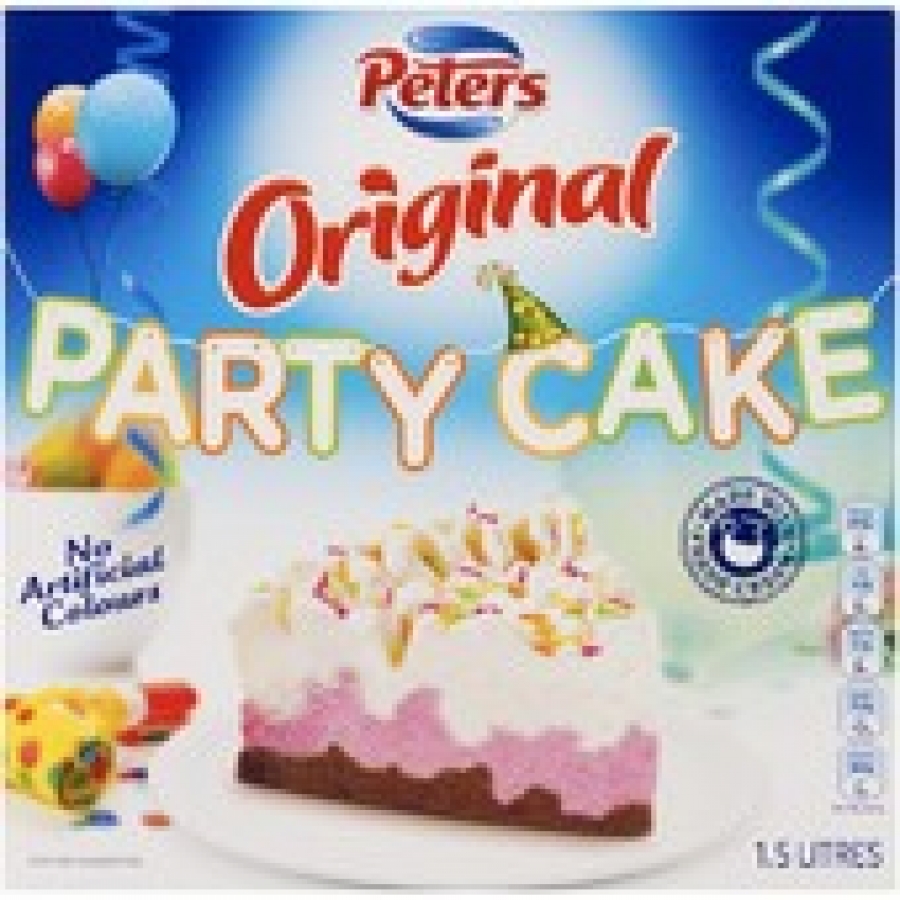 Peters Ice Cream Party Cake 1.5L