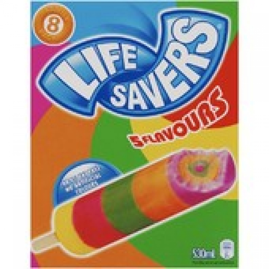 Peters Life Savers 8 pack 536mL