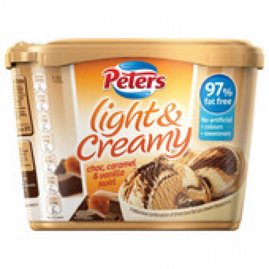 Peters Light & Creamy Chocolate Caramel Vanilla 1.8L