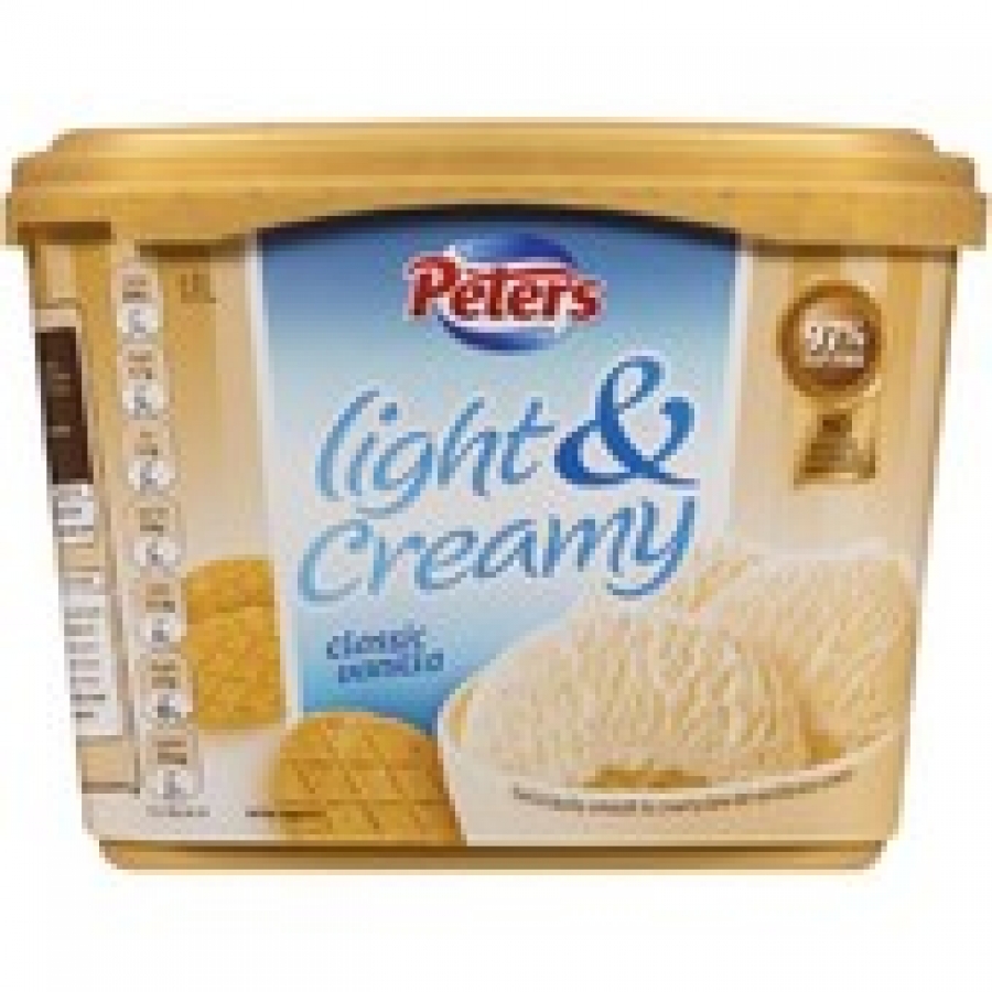 Peters Light & Creamy Classic Vanilla 1.8L