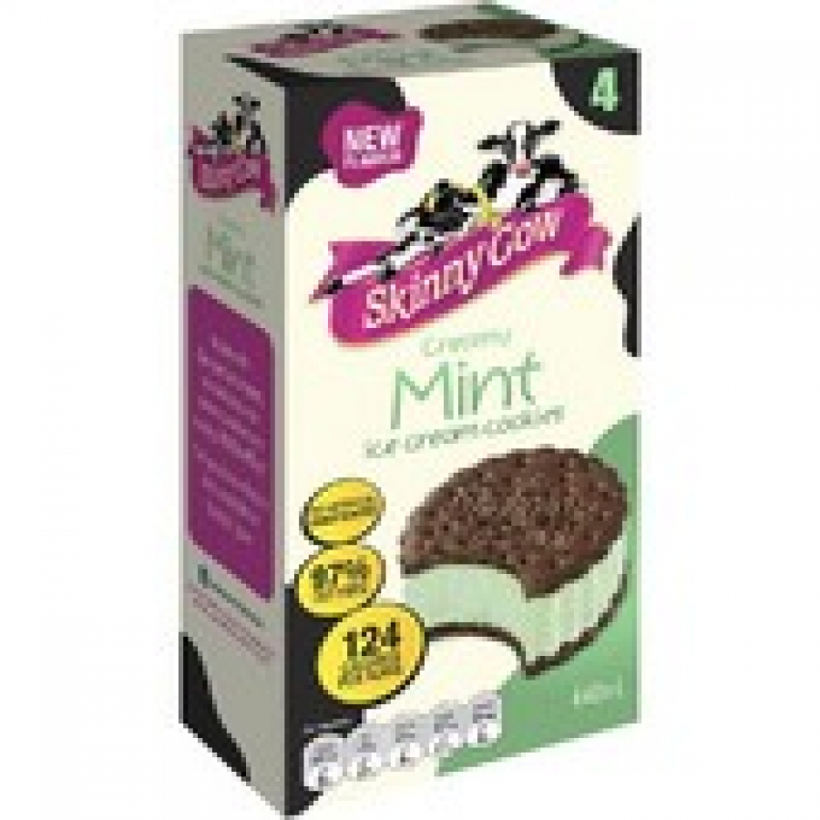 Peters Skinny Cow Mint Cookies 4 pack 440mL