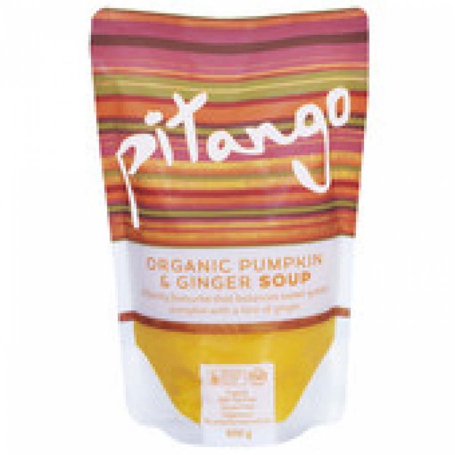 Pitango Organic Pumpkin & Ginger Soup 600g