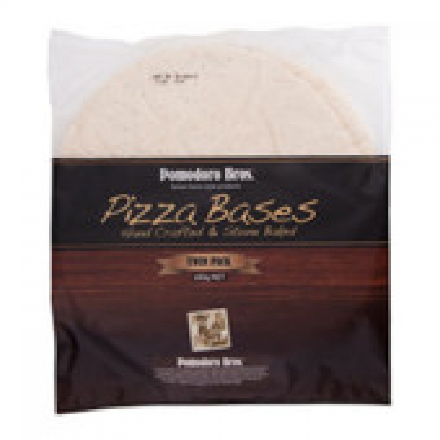 Pomodoro Bros Stone Baked Pizza Base 2 pack 600g