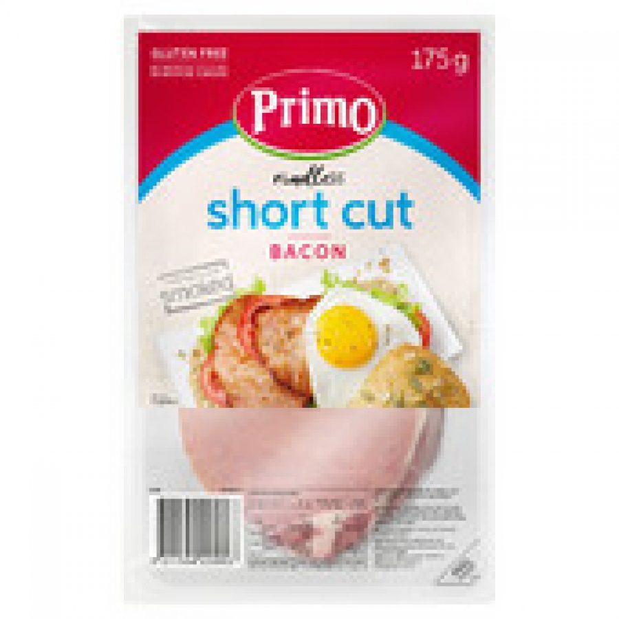 Primo Short Cut Rindless Bacon 175g