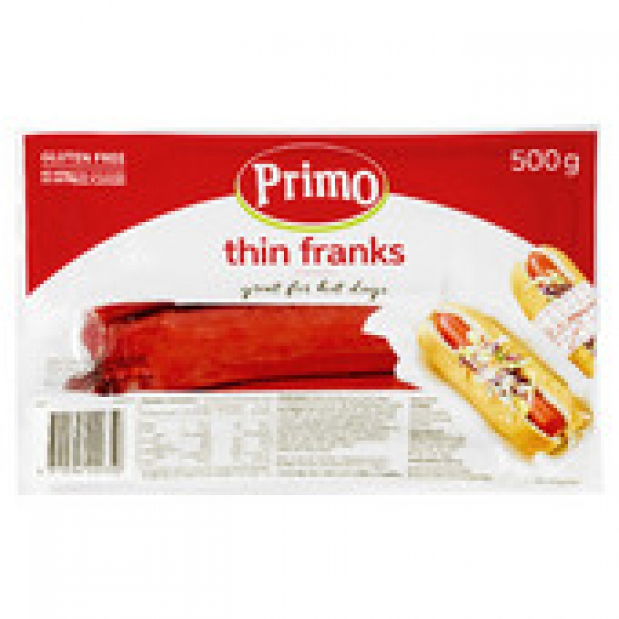 Primo Slim Frankfurts 500g