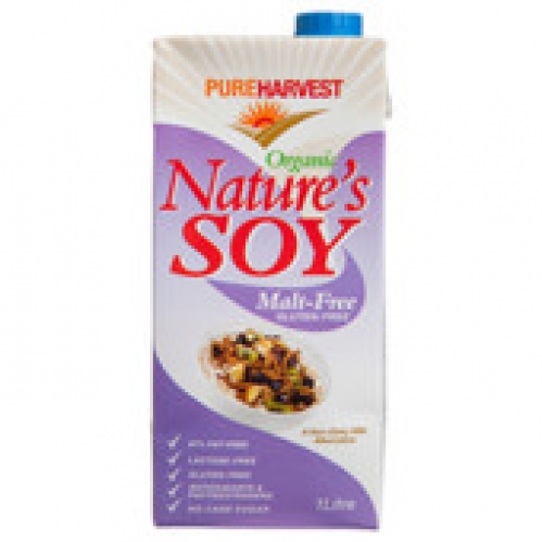 Pureharvest Organic Malt Free Long Life Soy Drink 1L