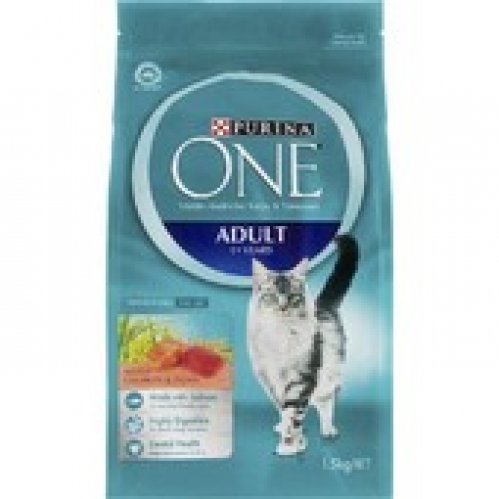 Purina One Tuna Salmon Cat Food 1.5kg