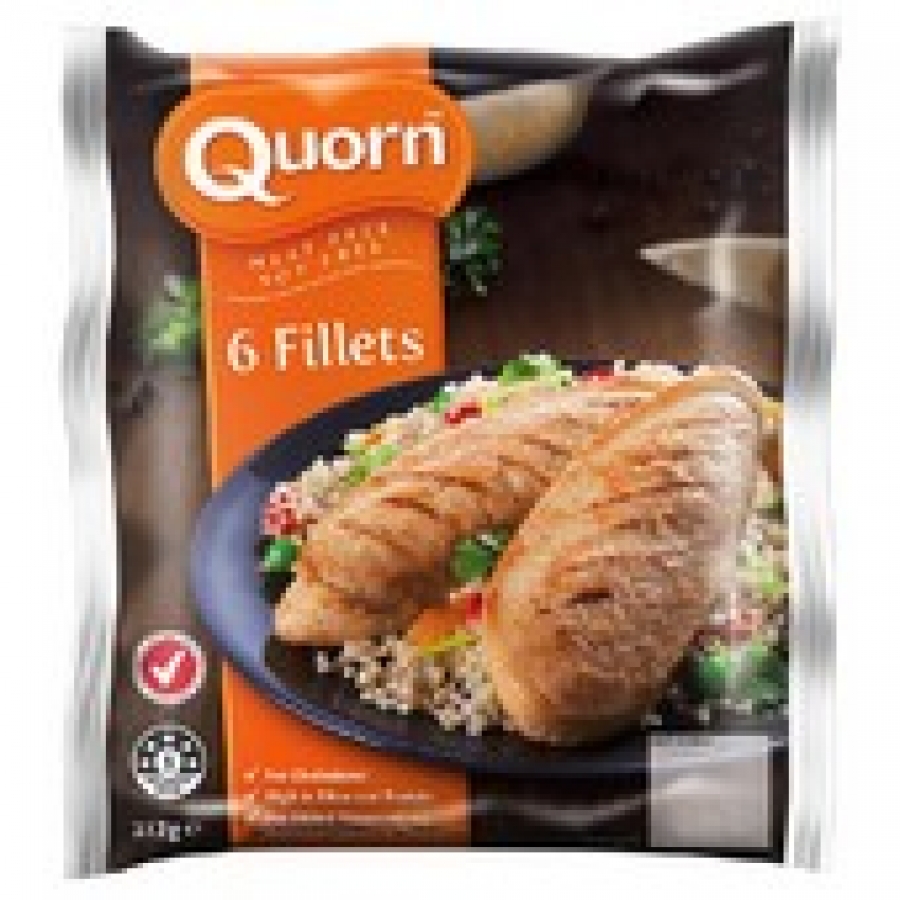 Quorn Frozen Meat Free Soy Free Fillets 312g