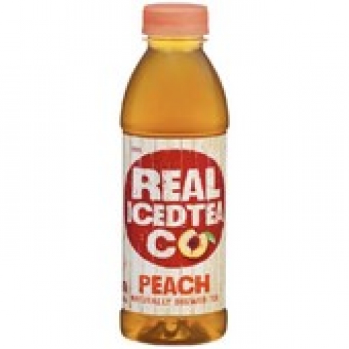 Real Iced Tea Co Iced Tea Peach 500mL