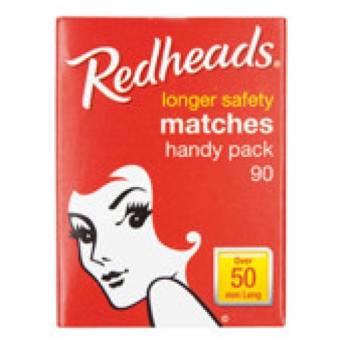 Redhead Thicker & Longer Matches Handypak 3 pack