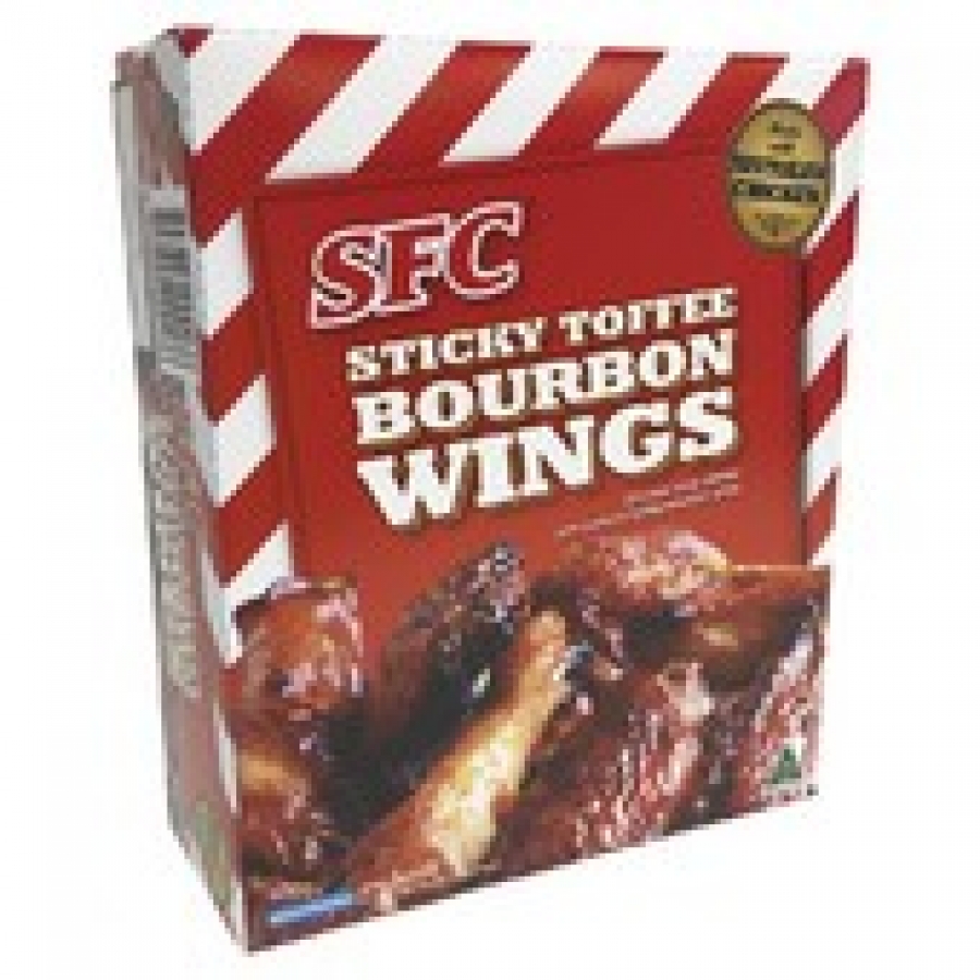 SFC Frozen Sticky Bourbon Wings 400g