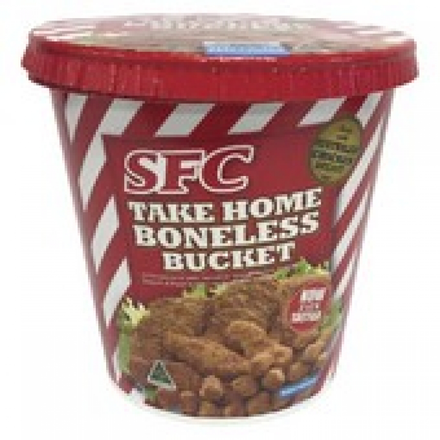 SFC Take Home Boneless Chicken Bucket 600g