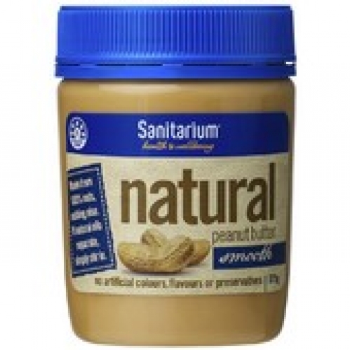 Sanitarium Smooth Natural Peanut Butter 375g