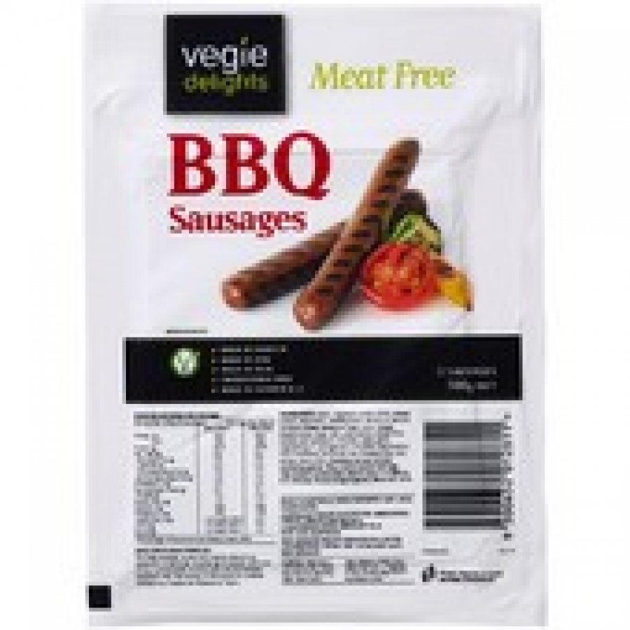 Sanitarium Vegie Delights Soy BBQ Sausages 300g