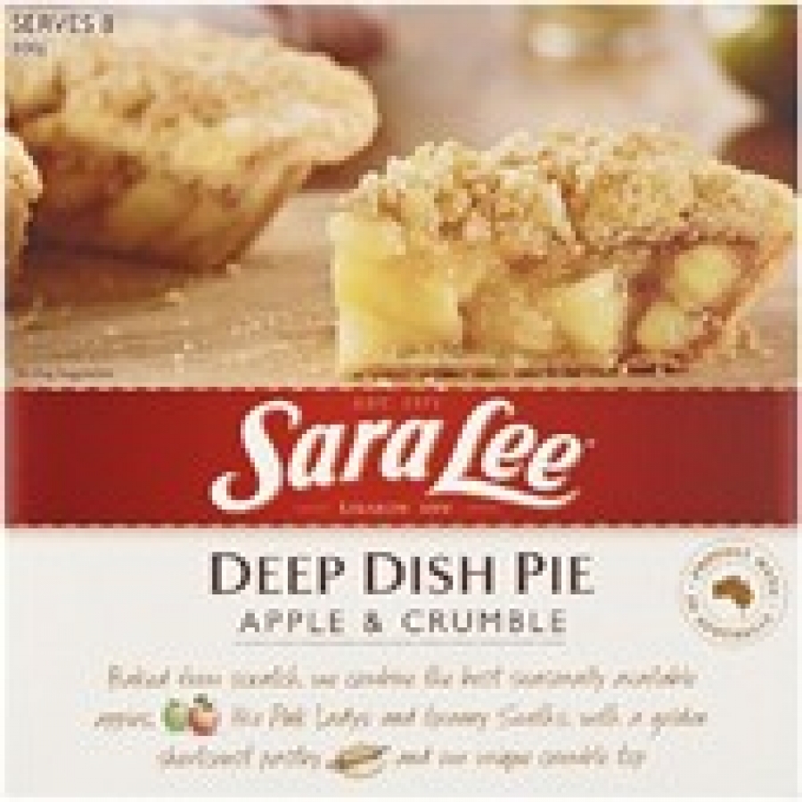 Sara Lee Deep Dish Frozen Apple Crumble 800g