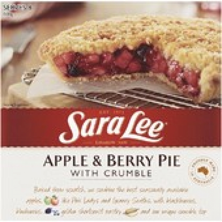 Sara Lee Frozen Apple Berry Crumble Pie 600g
