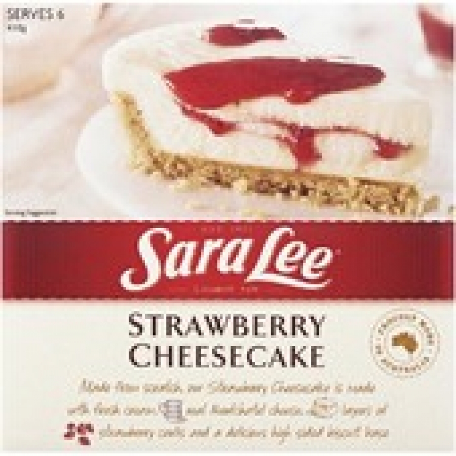Sara Lee Strawberry Frozen Cheesecake 410g