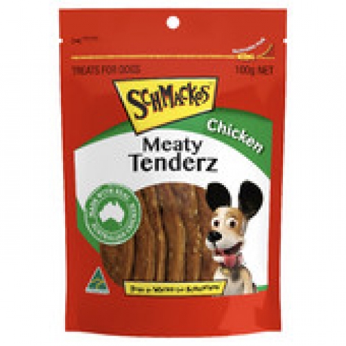Schmackos Meaty Tenderz Dog Treat Chicken 100g