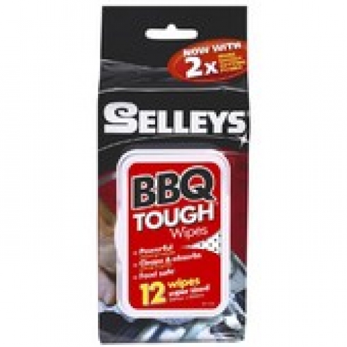 Selleys Tough BBQ Wipes 12 pack