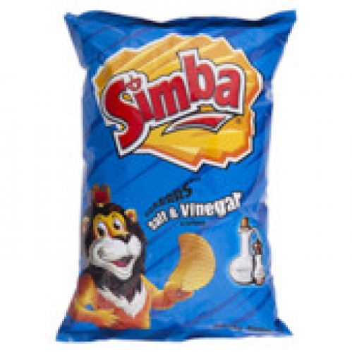 Simba Salt N Vinegar Potato Chips 125g