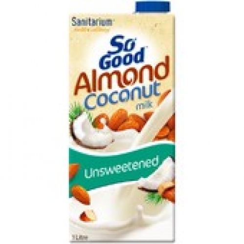 So Good Unsweetened Almond & Coconut Long Life Milk 1L
