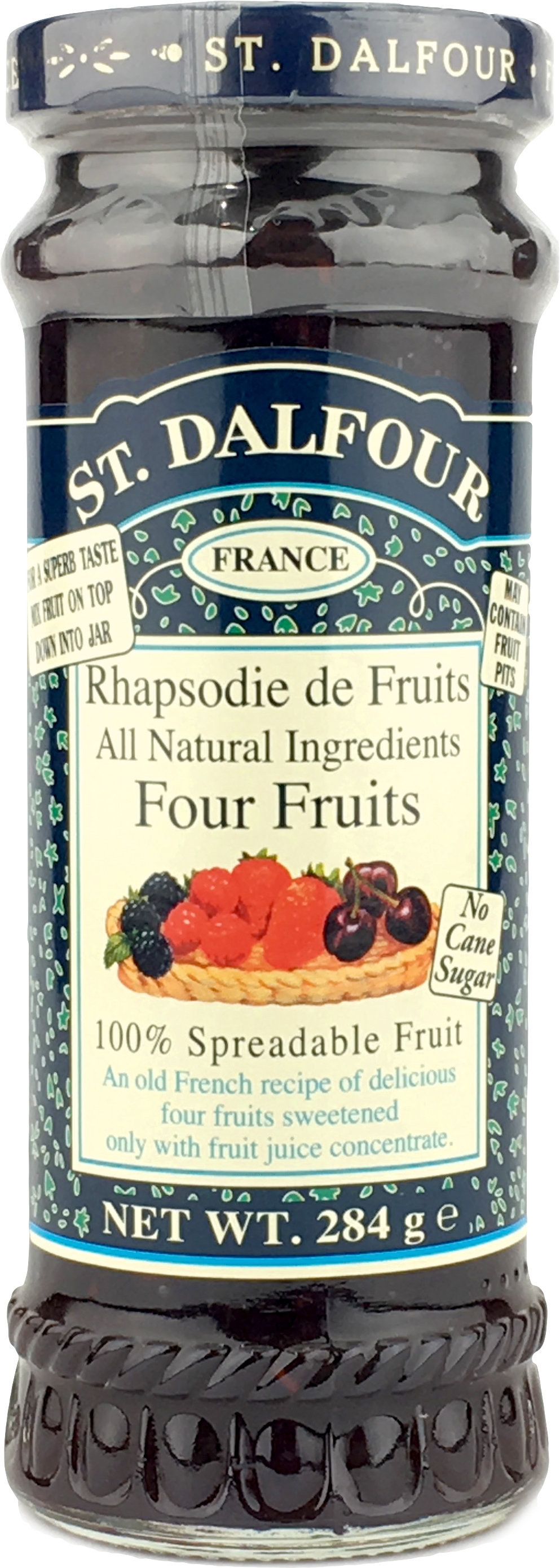 St Dalfour Four Fruits Spread 284g