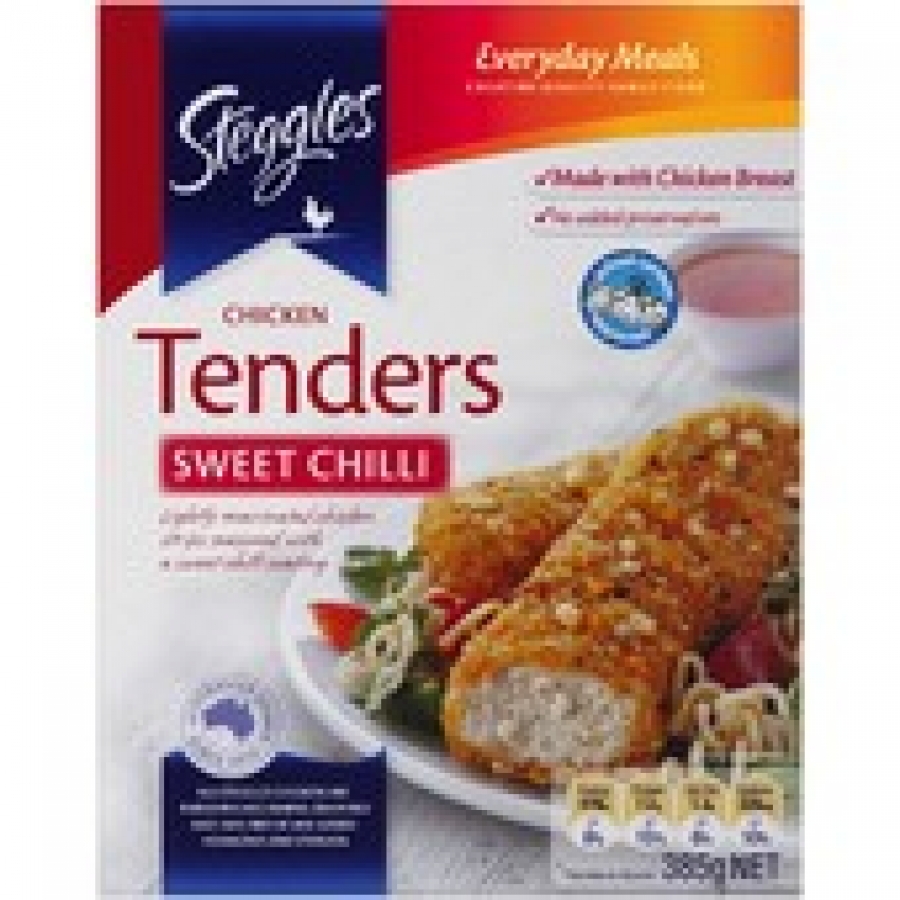 Steggles Chicken Tenders Sweet Chilli 385g