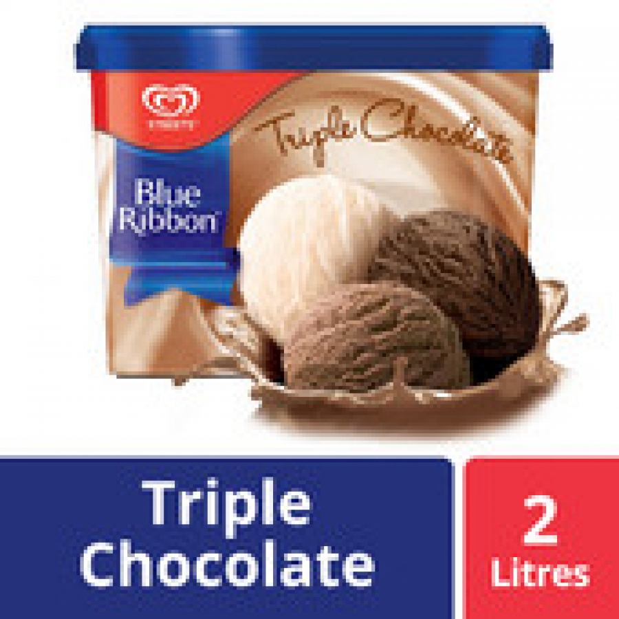 Streets Blue Ribbon Triple Chocolate 2L