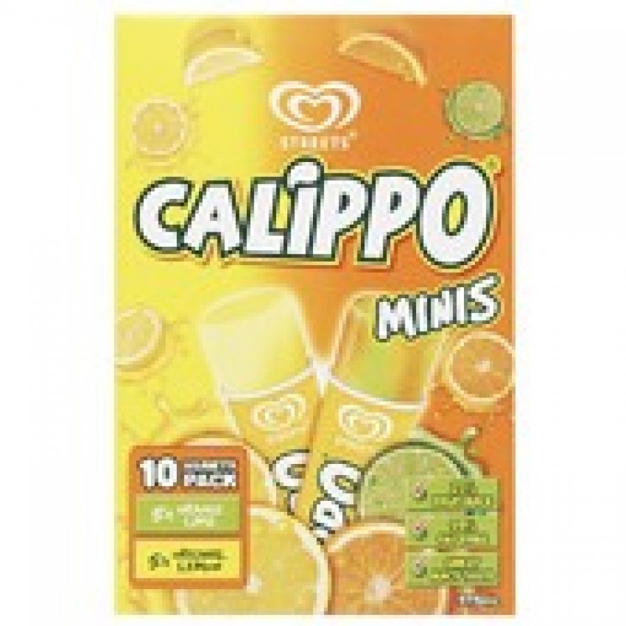 Streets Calippo Lemon Orange & Lime Minis 10 pack 575mL