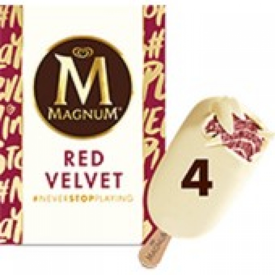 Streets Magnum Red Velvet 4 pack
