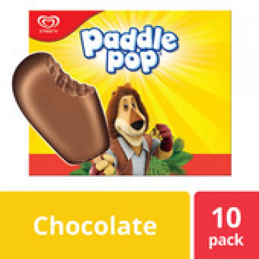 Streets Paddle Pop Chocolate 10 pack 680mL
