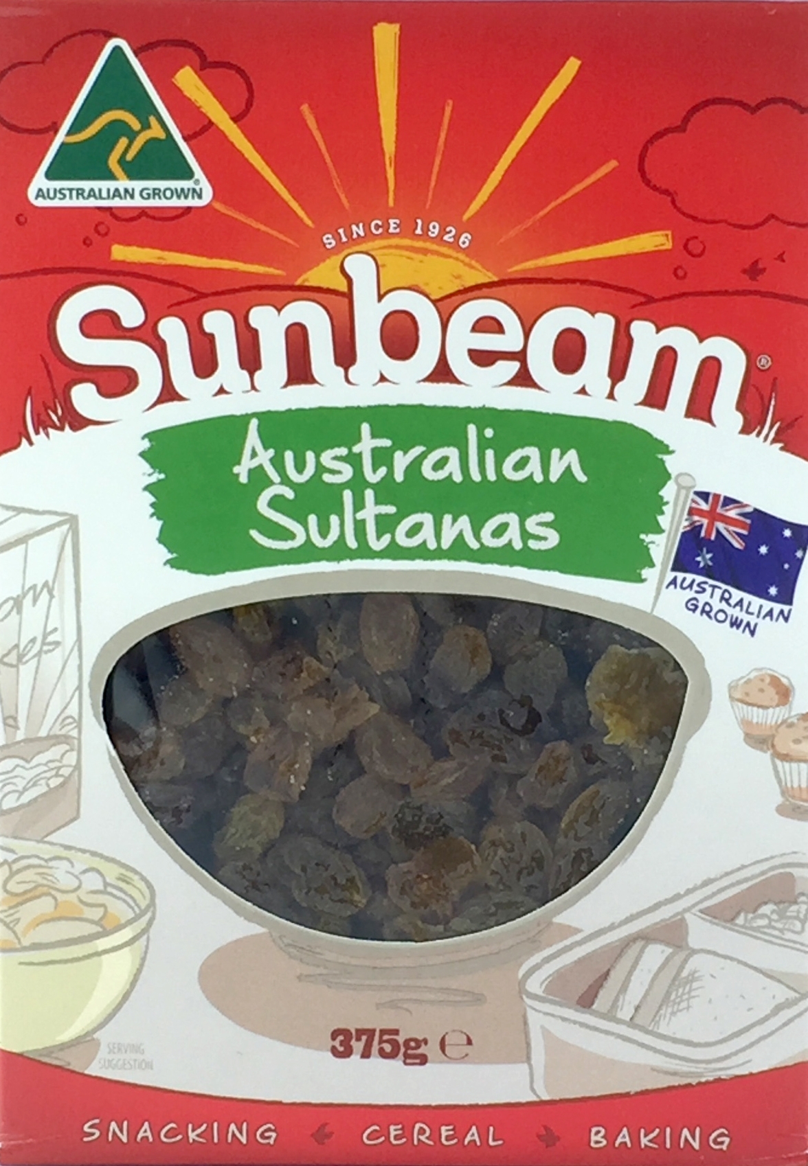 Sunbeam Sultanas 375g