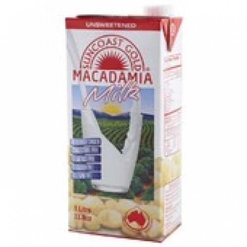 Suncoast Gold Macadamia Unsweetened Long Life Milk 1L