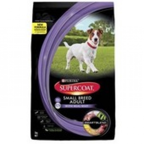Supercoat Adult Small Breed Dog Food Beef 3kg