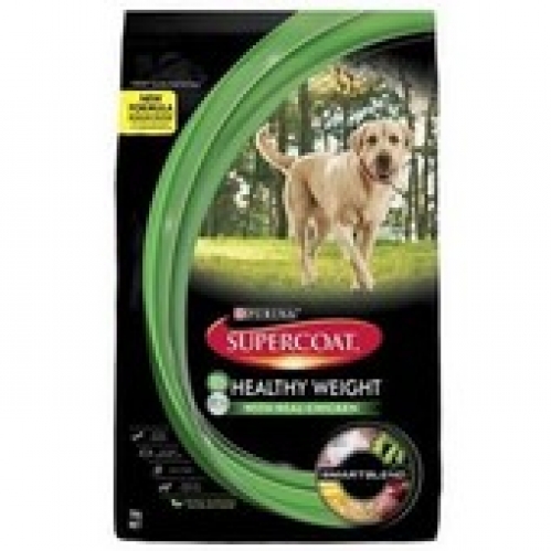 Supercoat Light & Mature with Real Meat Dry Dog Food 3kg