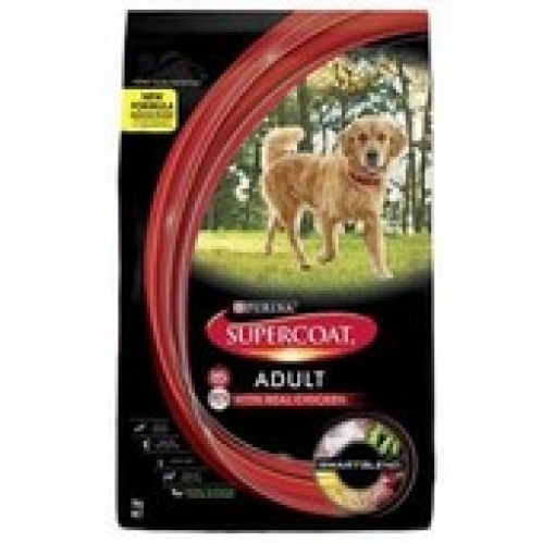 Supercoat Real Chicken Dry Dog Food 3kg