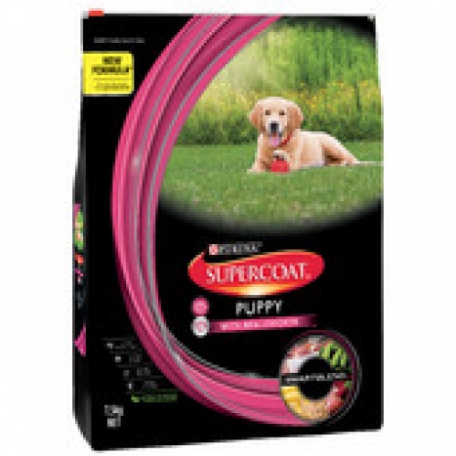 Supercoat Real Meat Dry Puppy Dog Food 7.5kg