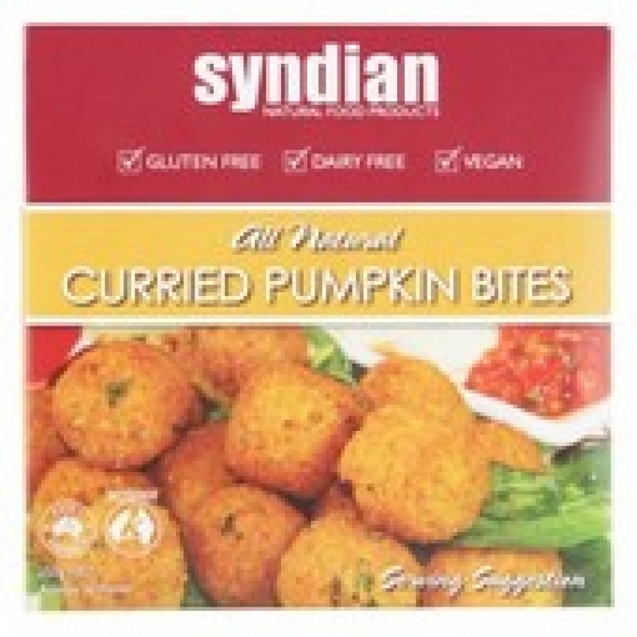 Syndian Natural Food Frozen Curried Pumpkin Bites 250g