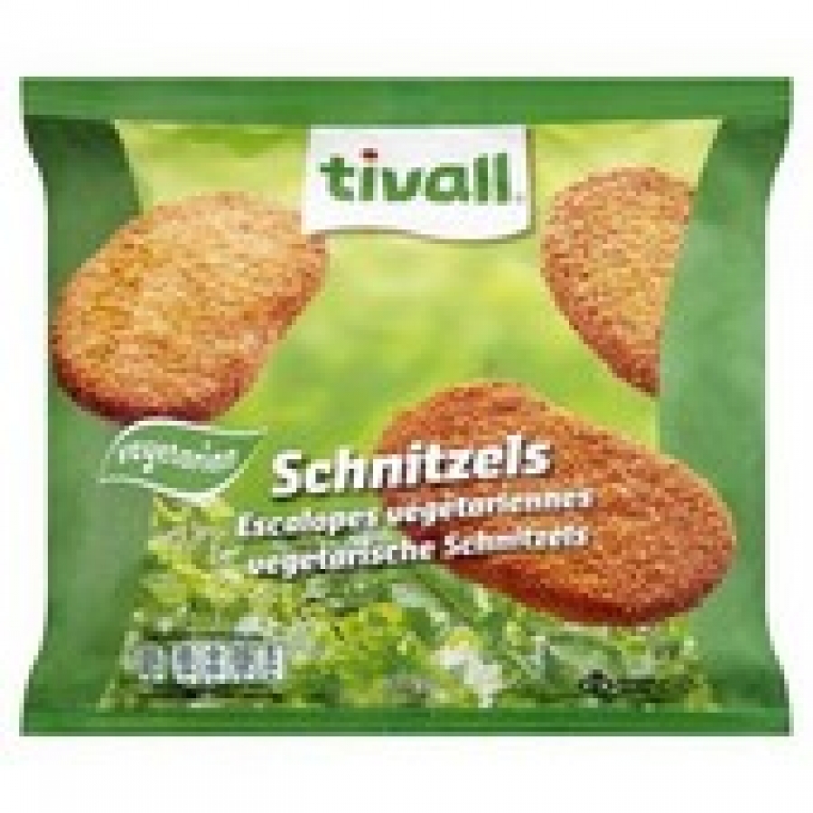 Tivall Frozen Vegetarian Schnitzels 400g