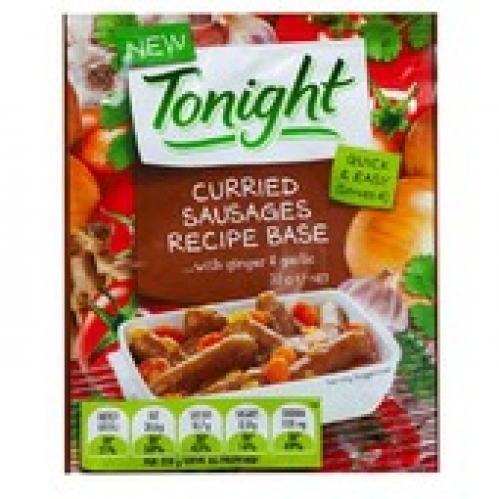 Tonight Curried Sausage Recipe Base 35g
